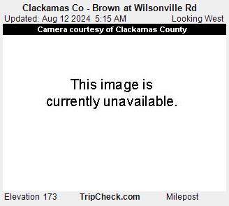 Traffic Cam Clackamas Co - Brown at Wilsonville Rd